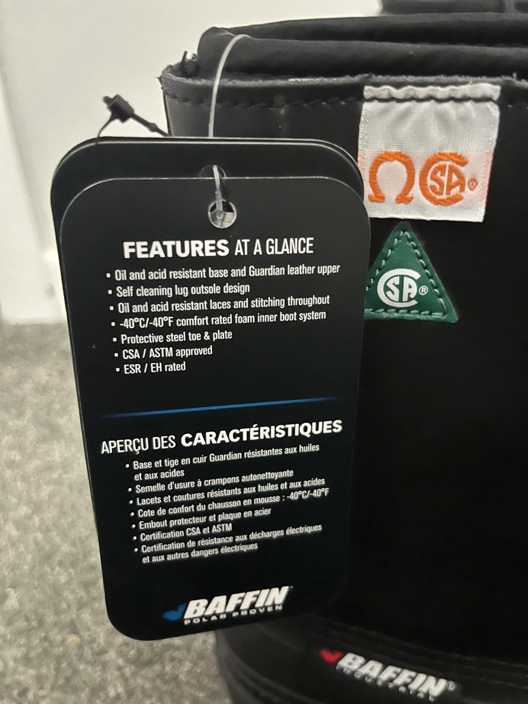 Brand New Baffin Whitehorse Steel Toe Winter Work Boots - photo 4