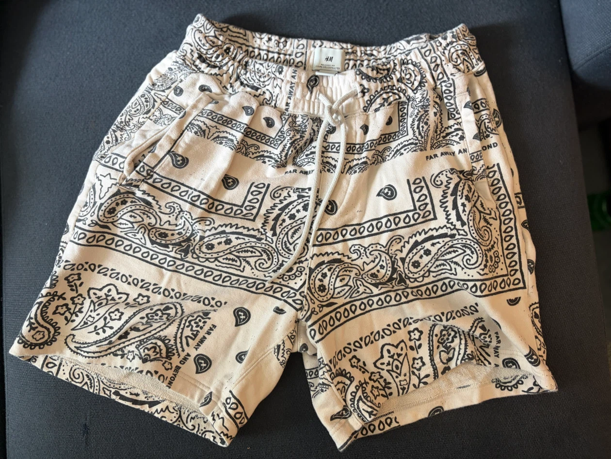 H&M Men's Bandana Print Shorts