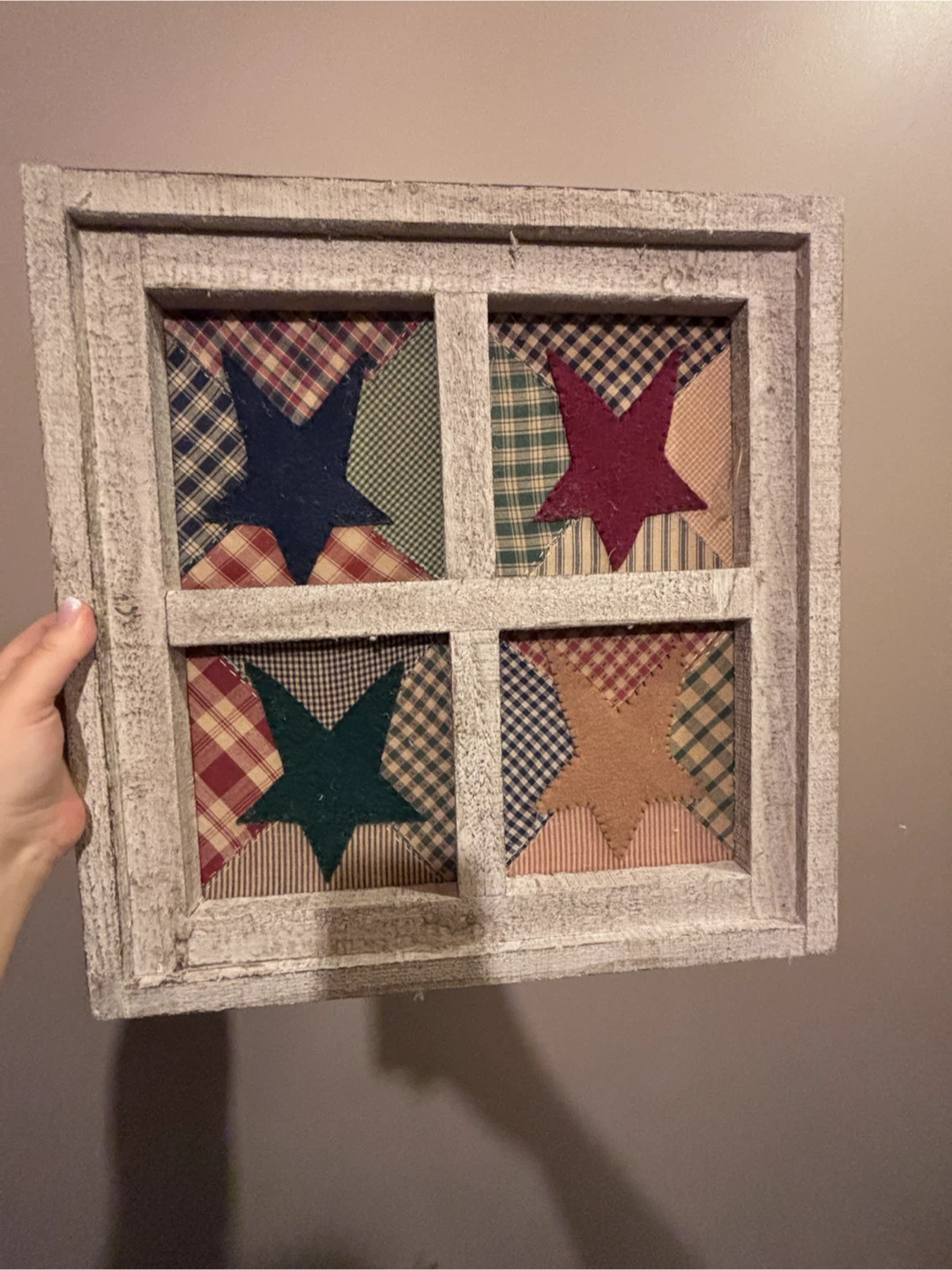 Country Star Quilt Wall Decor