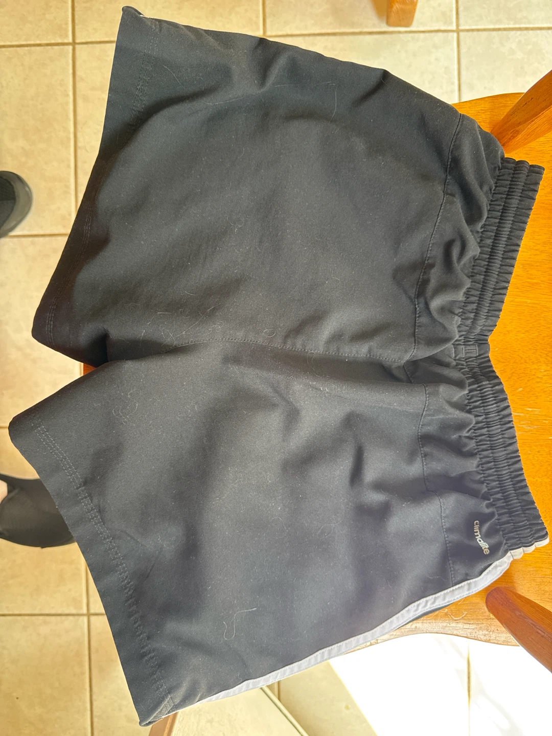 Adidas Black Climalite Shorts - Youth Medium - photo 2