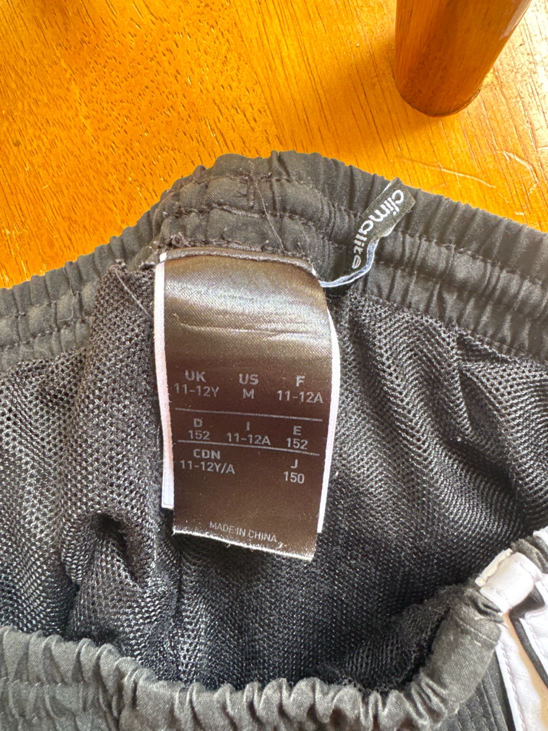 Adidas Black Climalite Shorts - Youth Medium - photo 3