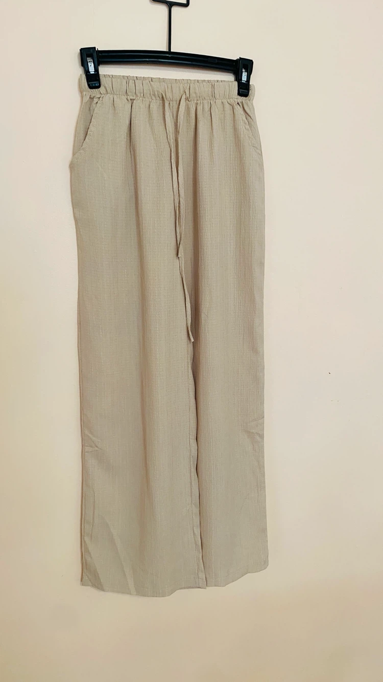 Wide leg pants size small with pocket - photo 4
