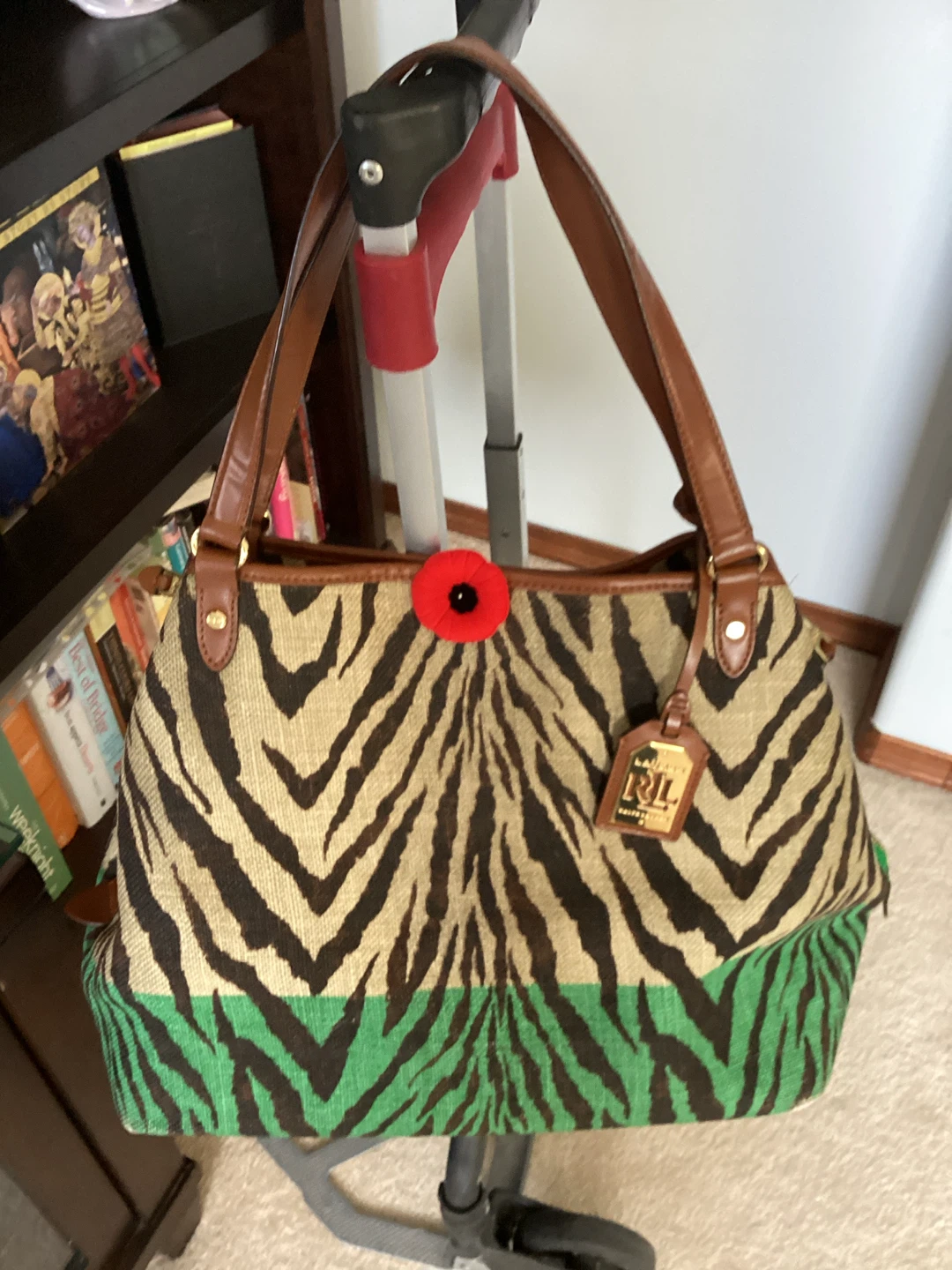 Lauren Ralph Lauren Zebra Print Tote Bag - photo 2