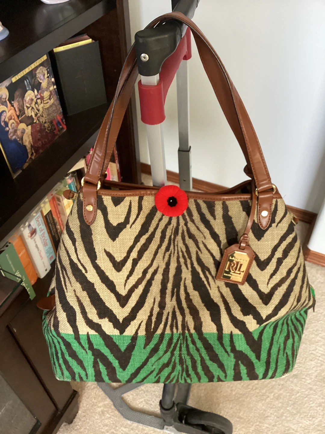 Lauren Ralph Lauren Zebra Print Tote Bag - photo 3