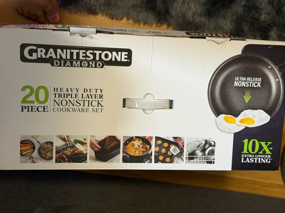 Granitestone Diamond 20 Piece Cookware Set - photo 3