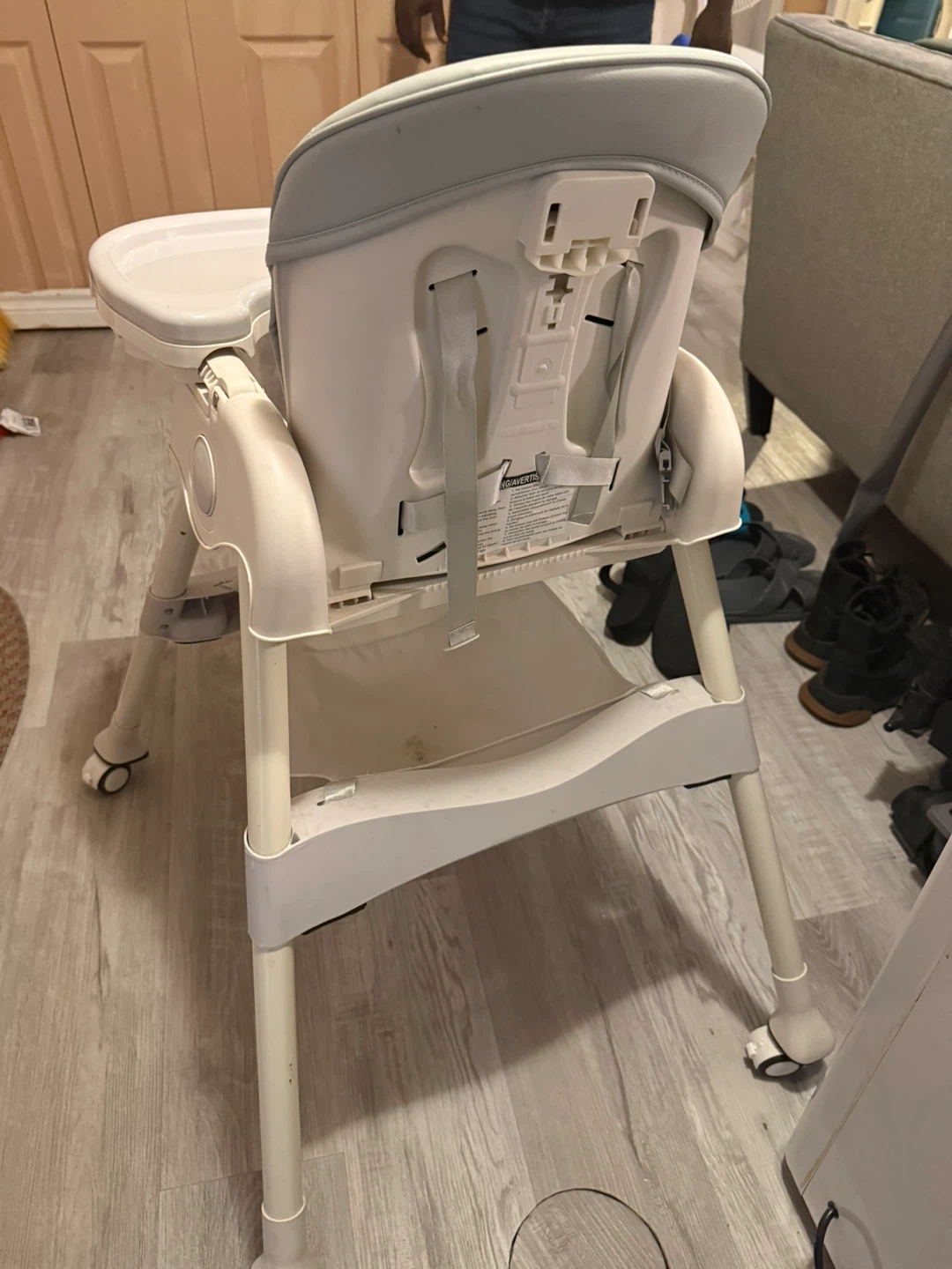 Adjustable Baby High Chair with Tray - photo 3