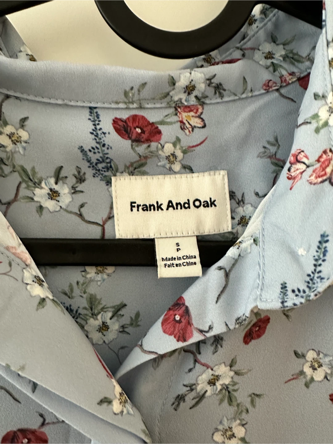 Frank And Oak Floral Button-Up Shirt - photo 3