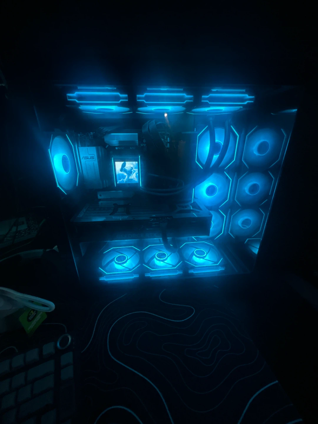 Custom Gaming PC with RTX 5070 ti Graphics, RGB Lighting,