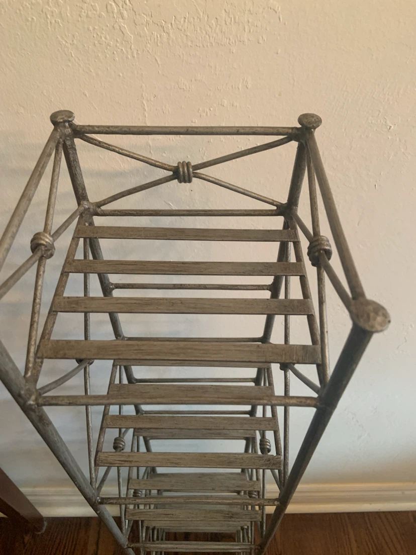 HEAVY STEEL METAL CD STAND STORAGE TOWER - photo 4