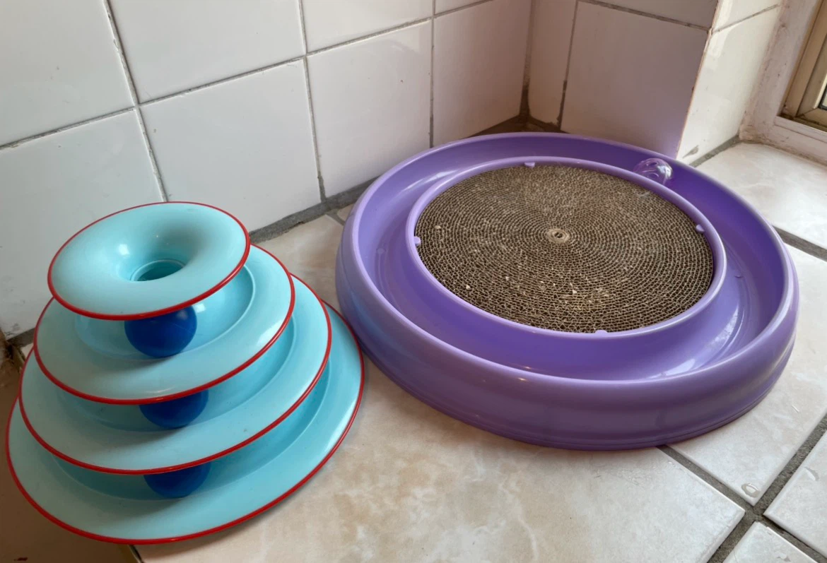 Cat Ball Track Toys
