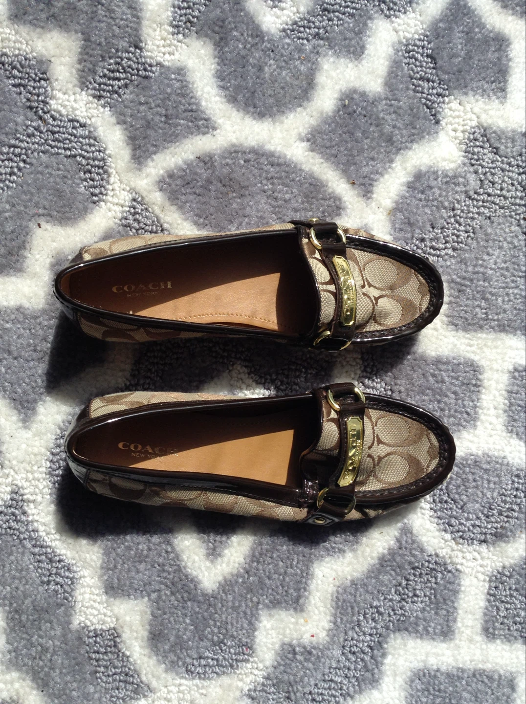 Coach Monogram Loafers