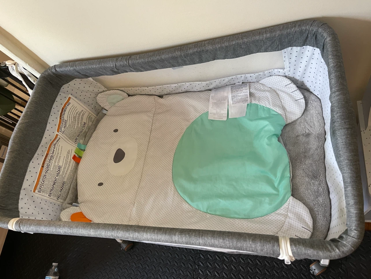 Grey Bassinet with Wheels - photo 2