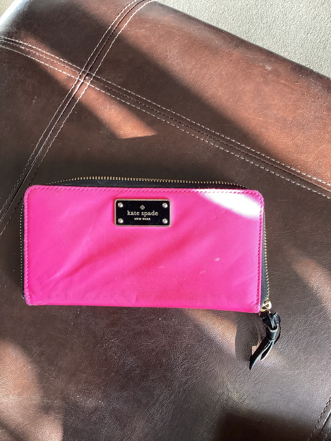 Kate Spade Pink Zip Around Wallet