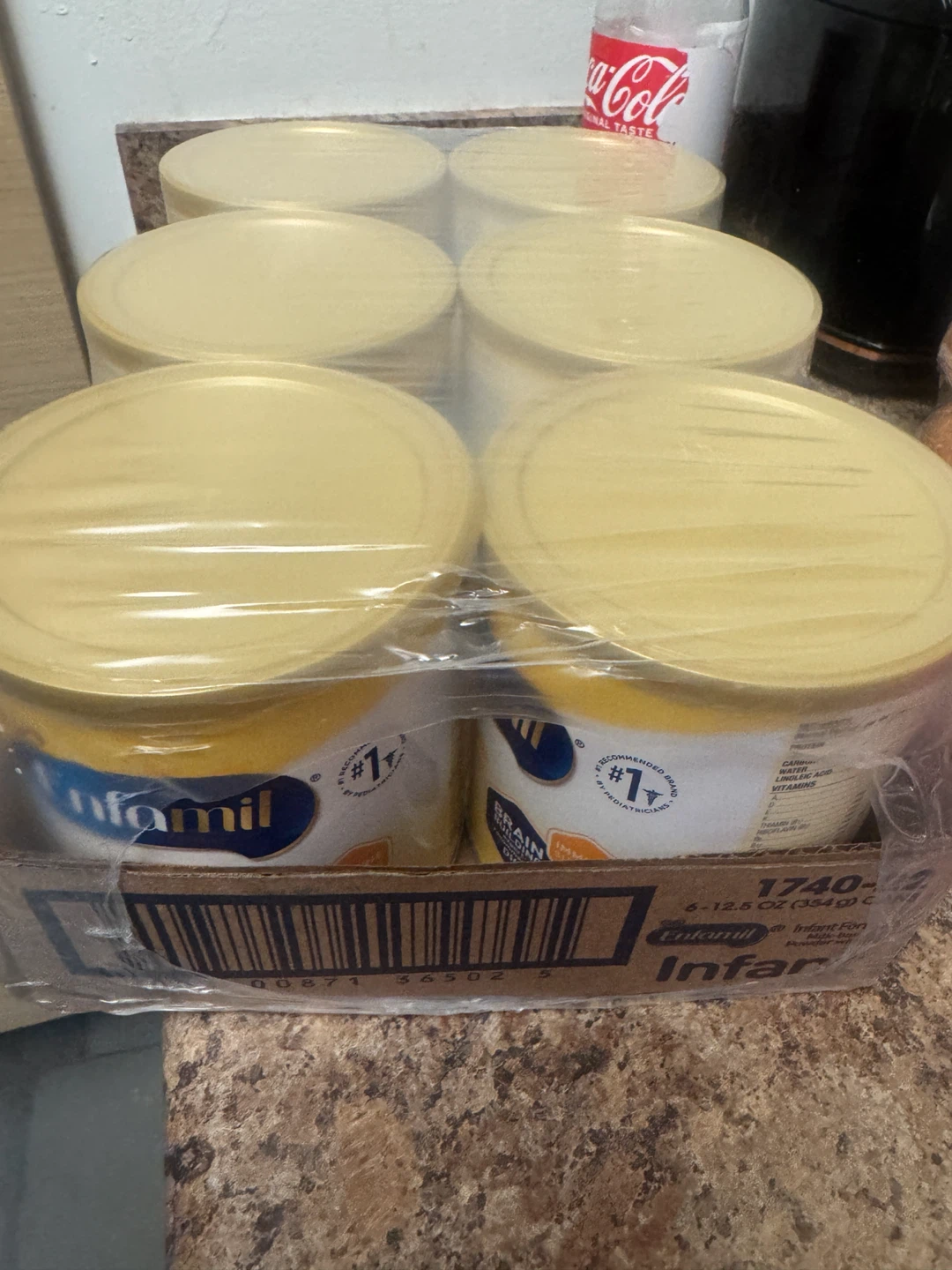 Enfamil Infant Formula - 6 Pack 12.5 oz Cans