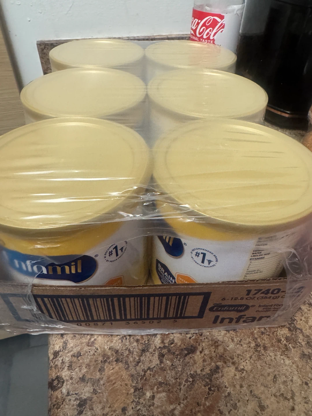 Enfamil Infant Formula - 6 Pack 12.5 oz Cans - photo 2