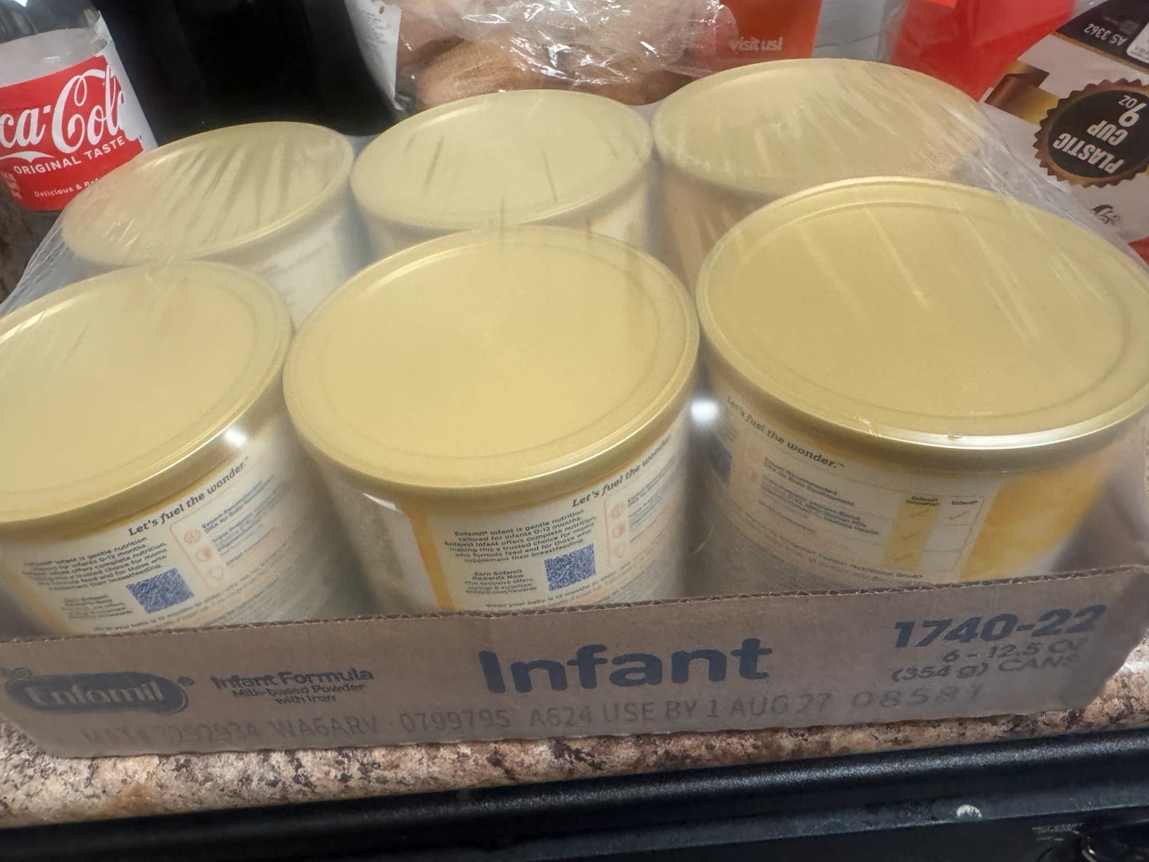 Enfamil Infant Formula - 6 Pack 12.5 oz Cans - photo 3