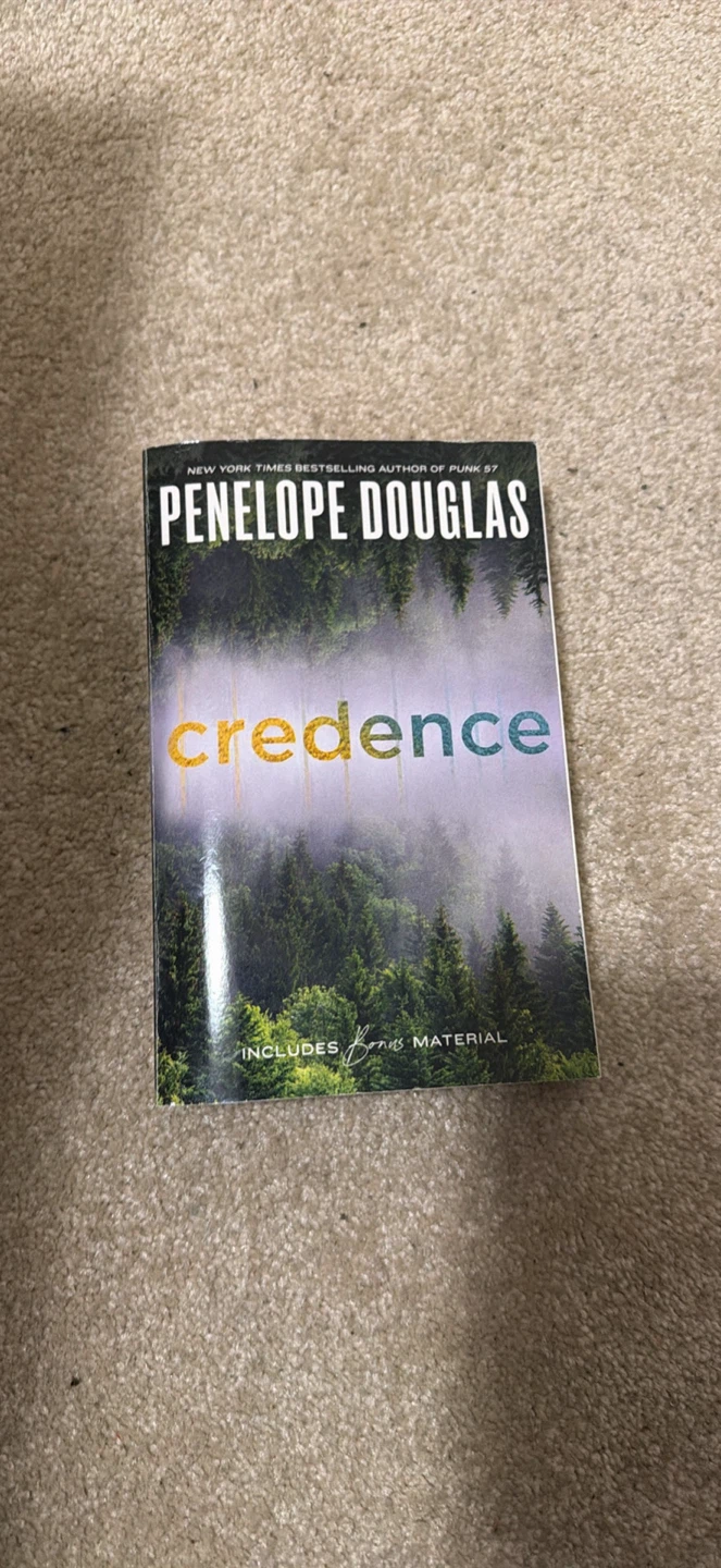 Credence by Penelope Douglas Paperback Romance Novel