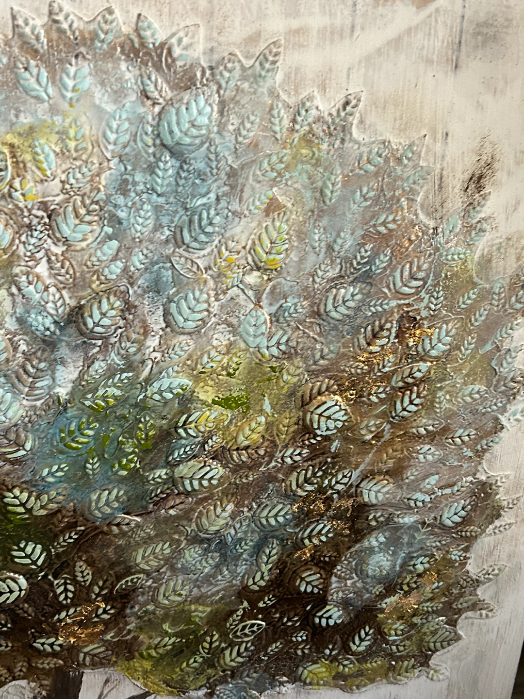 TREE painting on canvas - photo 2