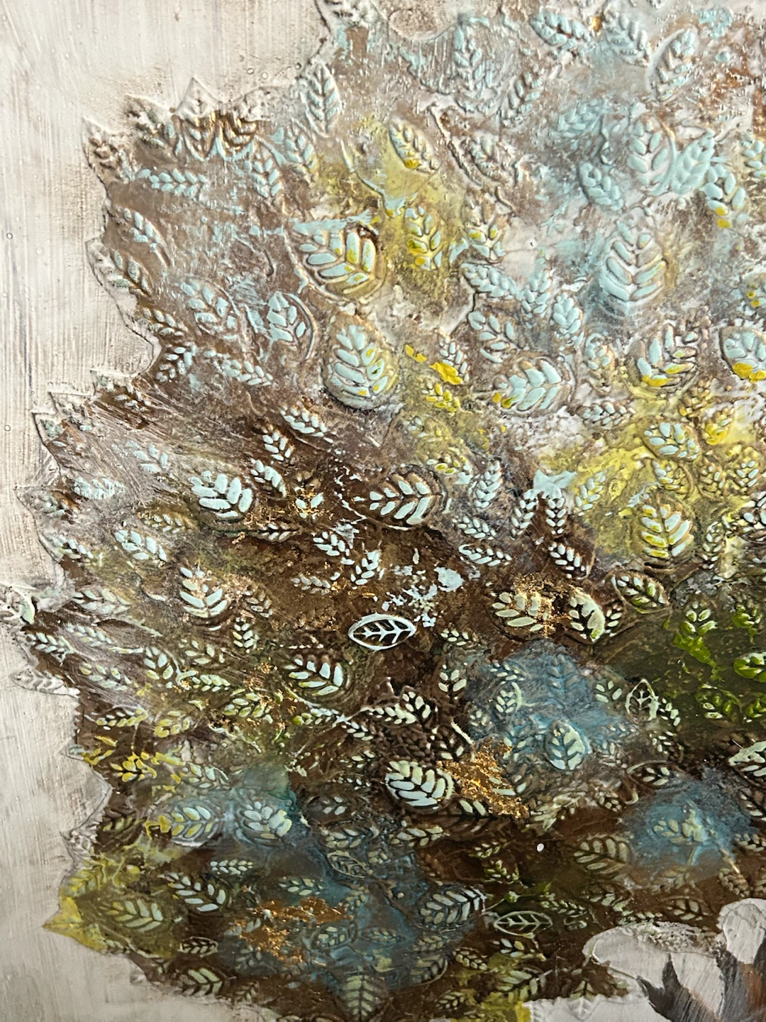 TREE painting on canvas - photo 4