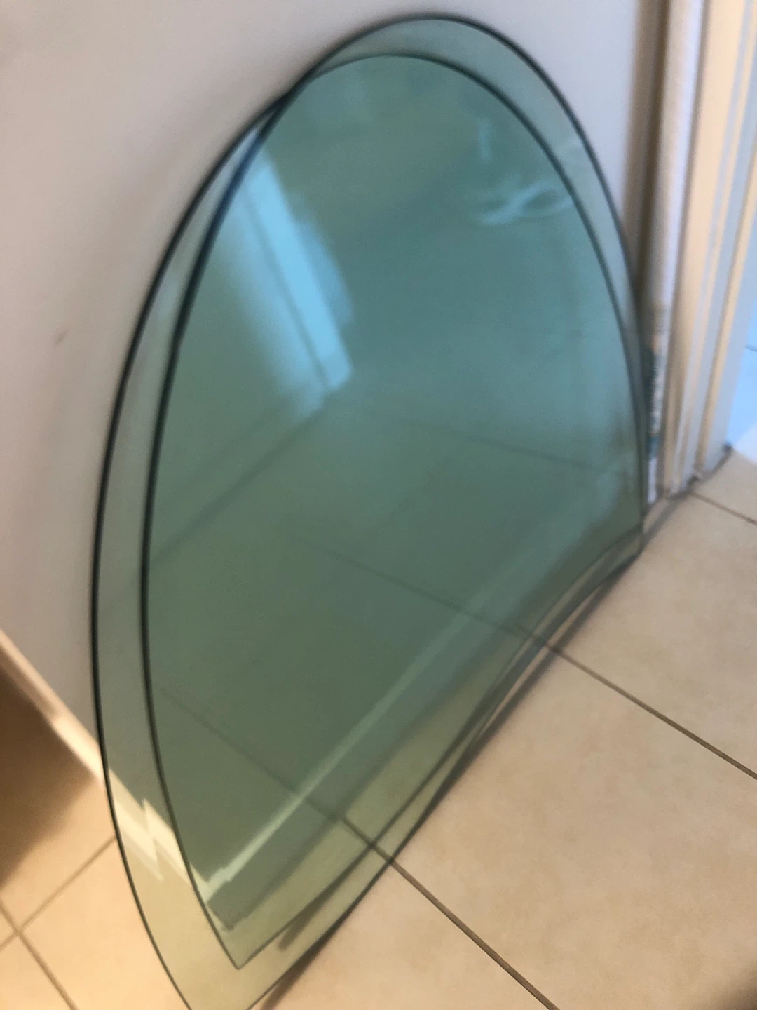Black Decorative Mirror, 2 pcs sturdy glass top - photo 3