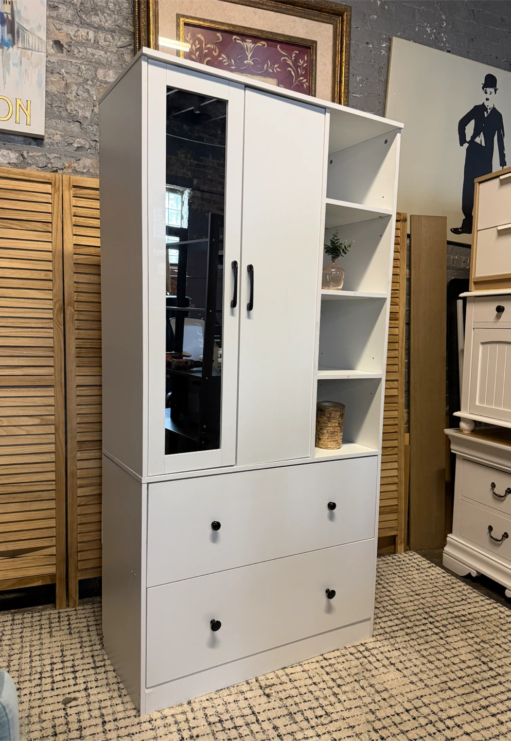 White Armoire - photo 3