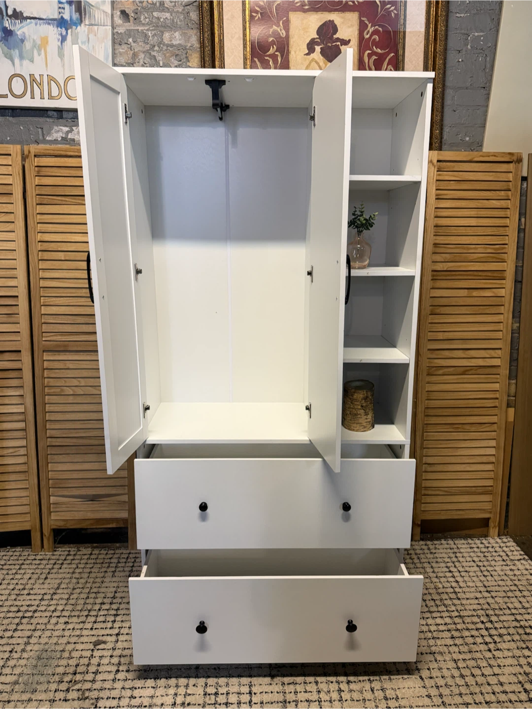 White Armoire - photo 4