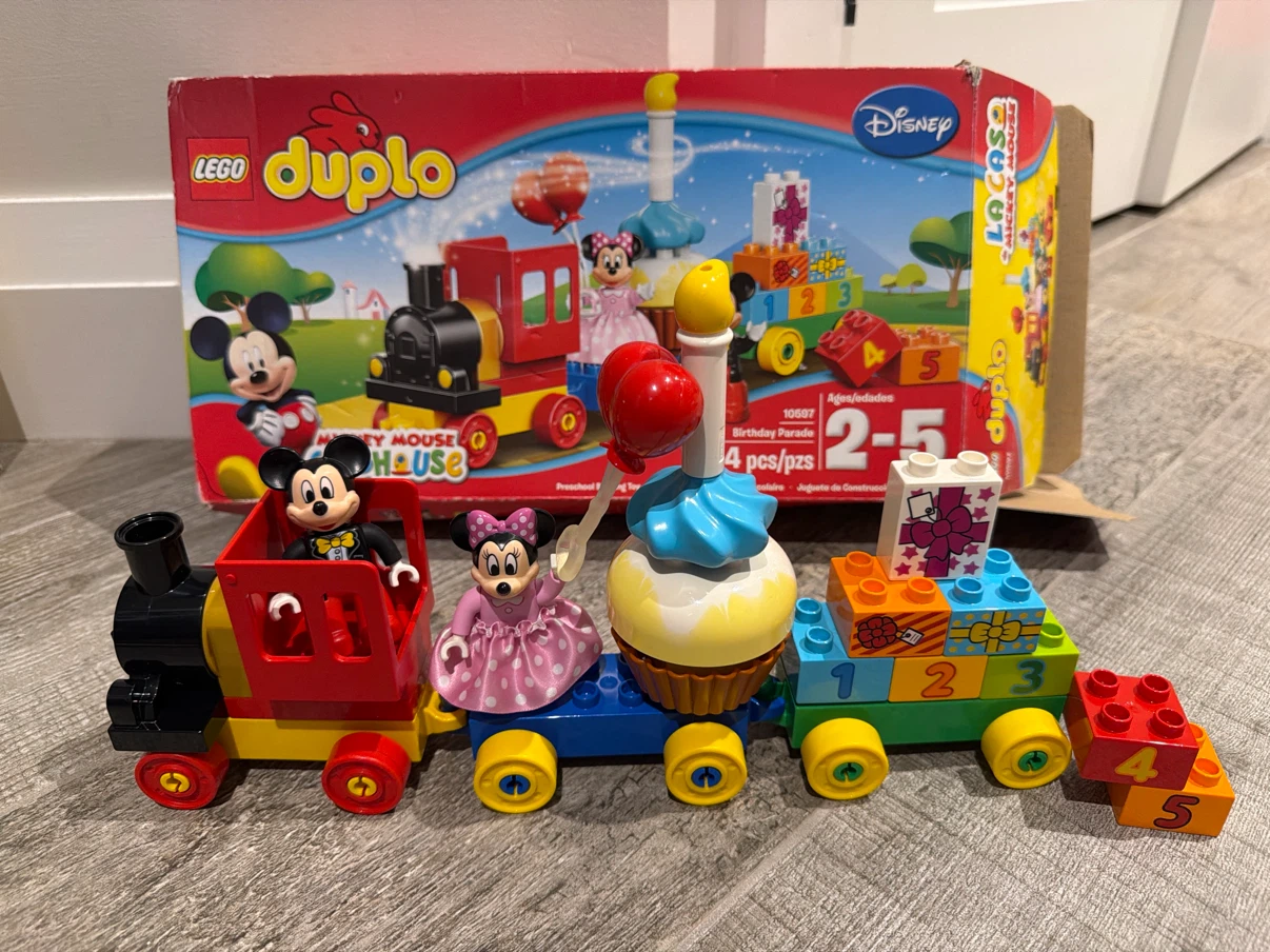 LEGO Duplo Mickey Mouse Clubhouse Birthday Parade Set - photo 3