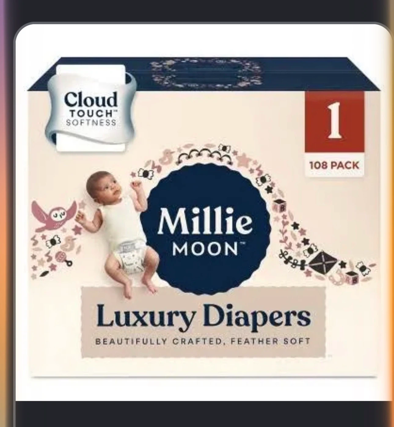 Mille moon diapers size 1 and nb - photo 2