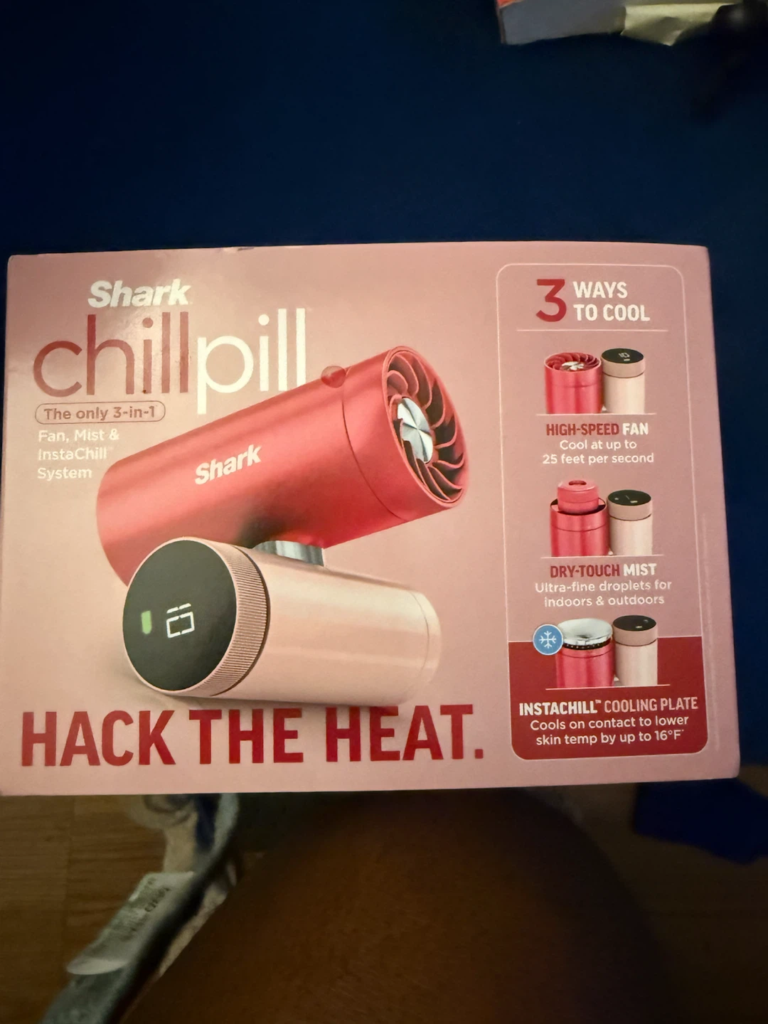 Shark chillpill 3-in-1 Fan, Mist & InstaChill System