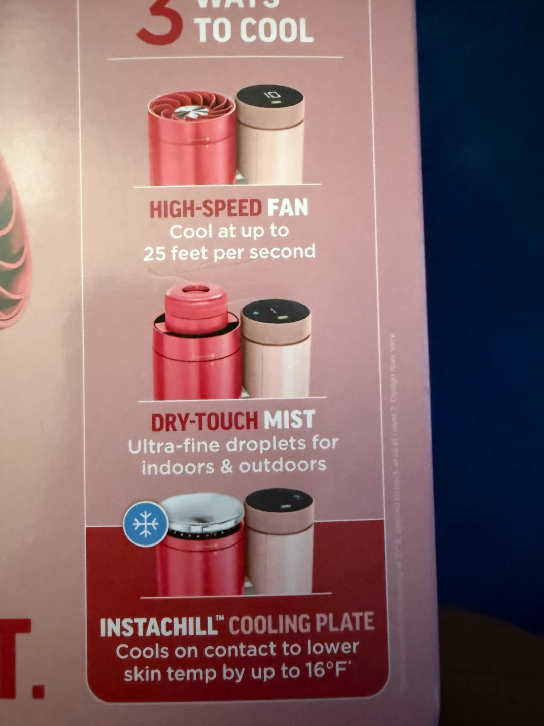 Shark chillpill 3-in-1 Fan, Mist & InstaChill System - photo 2