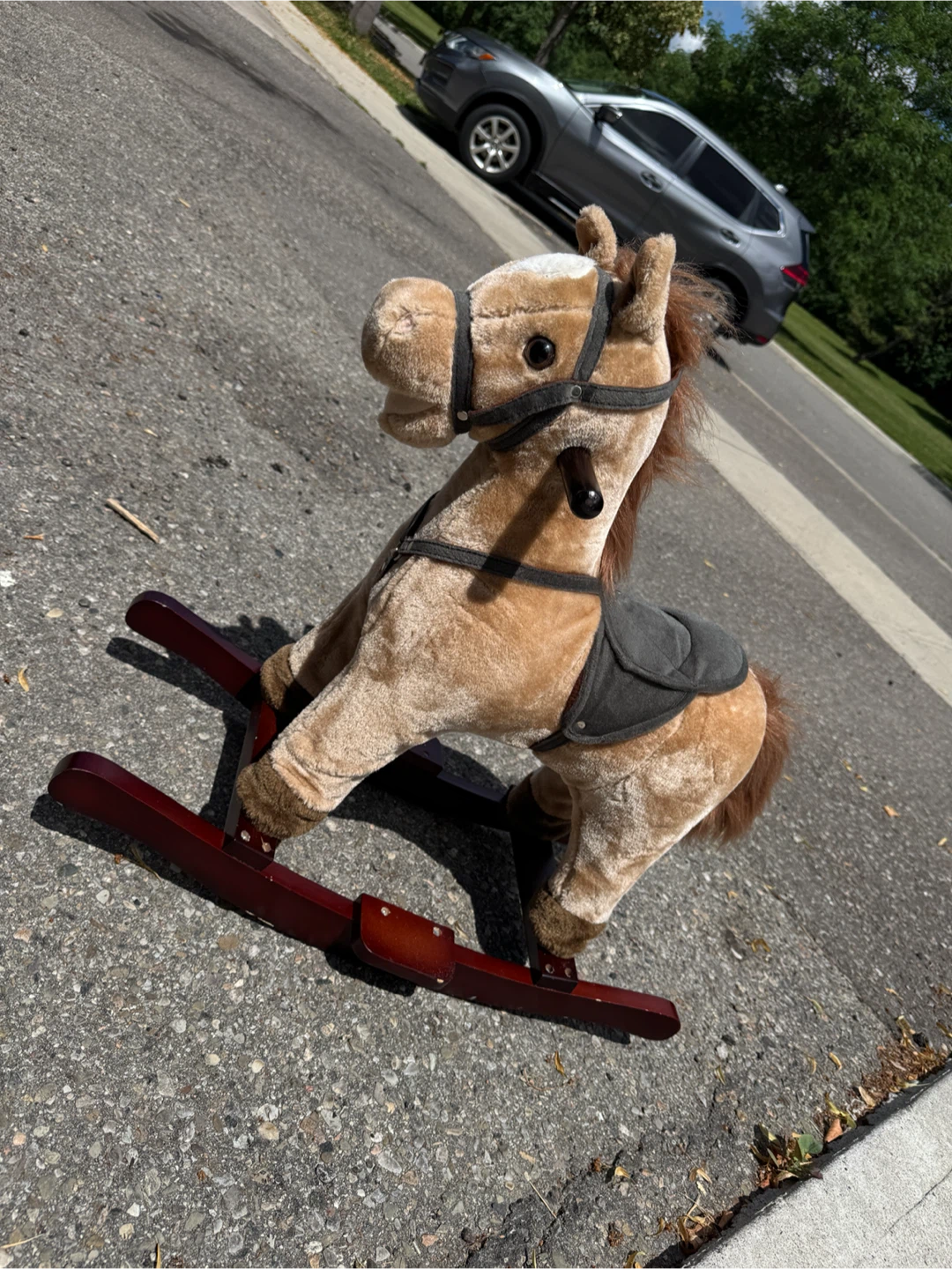 Plush Rocking Horse Toy