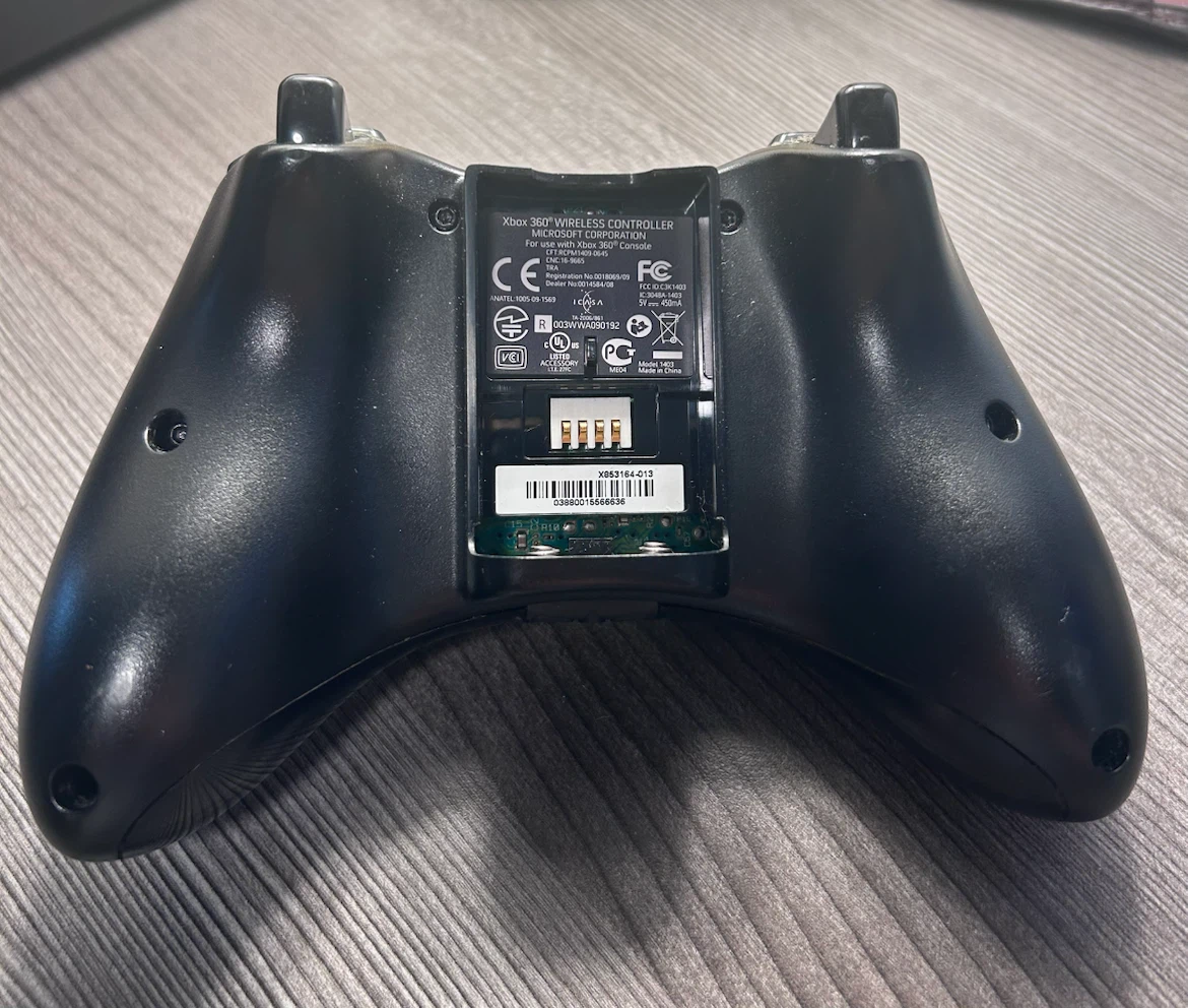 Xbox 360 Wireless Controller No Battery Pack - photo 2