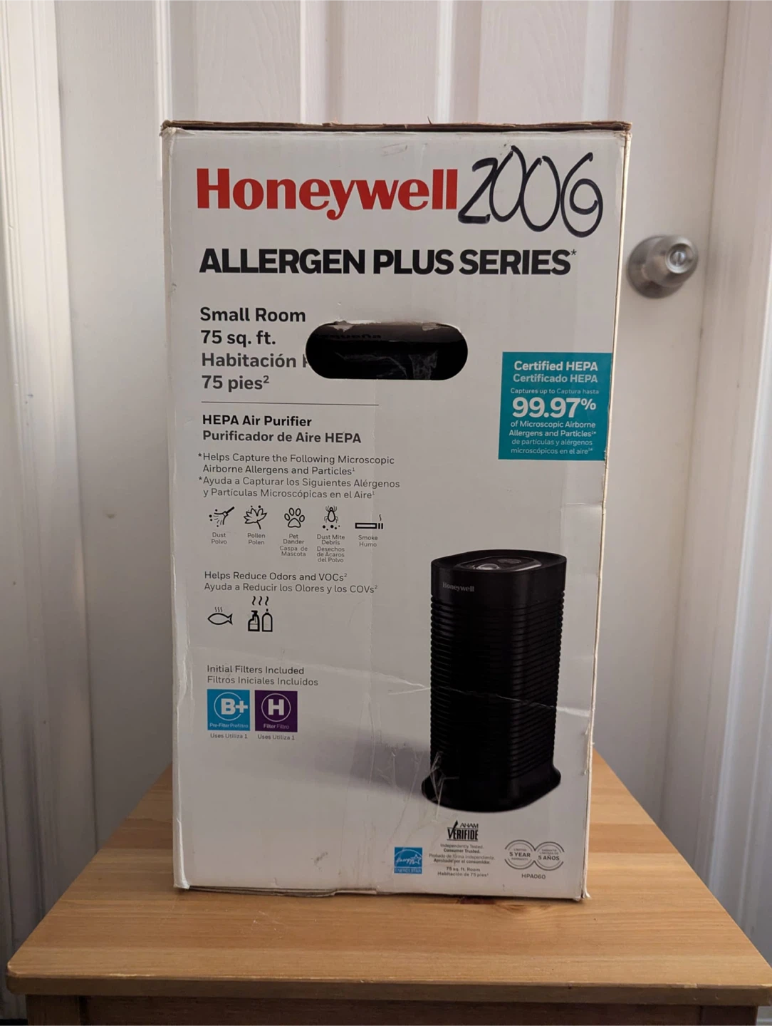 Honeywell 2006 Air Purifier - photo 3