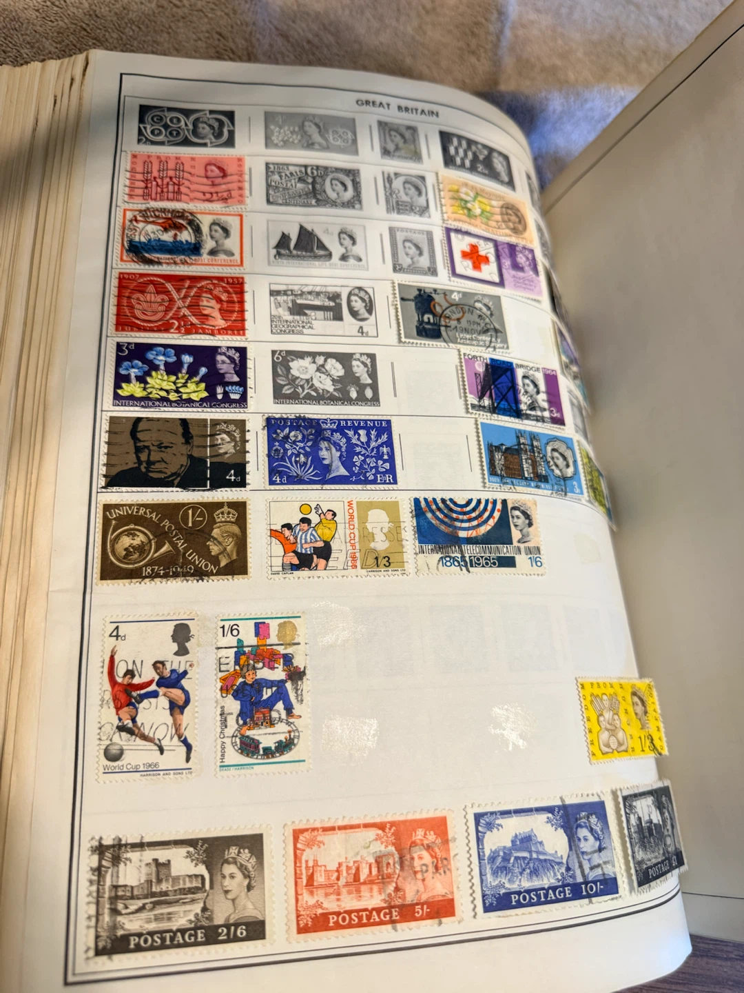 VINTAGE WORLD LEADERS POSTAL STAMPS COLLECTION! - photo 2