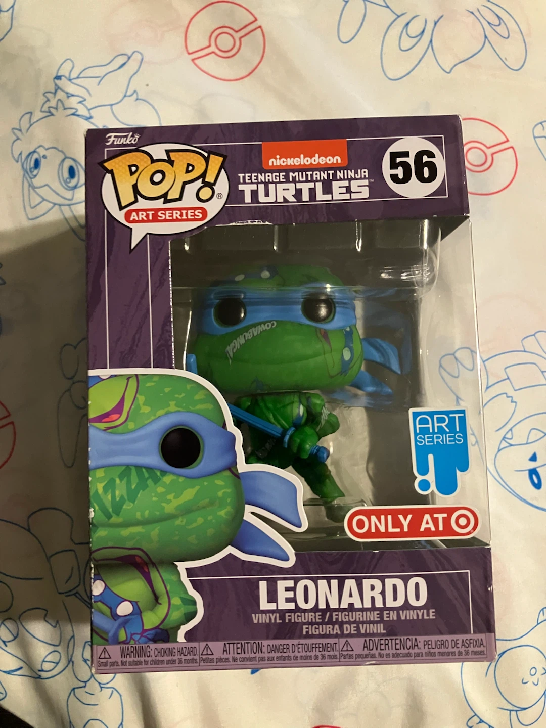 Funko Pop! Art Series Teenage Mutant Ninja Turtles Leonardo #56