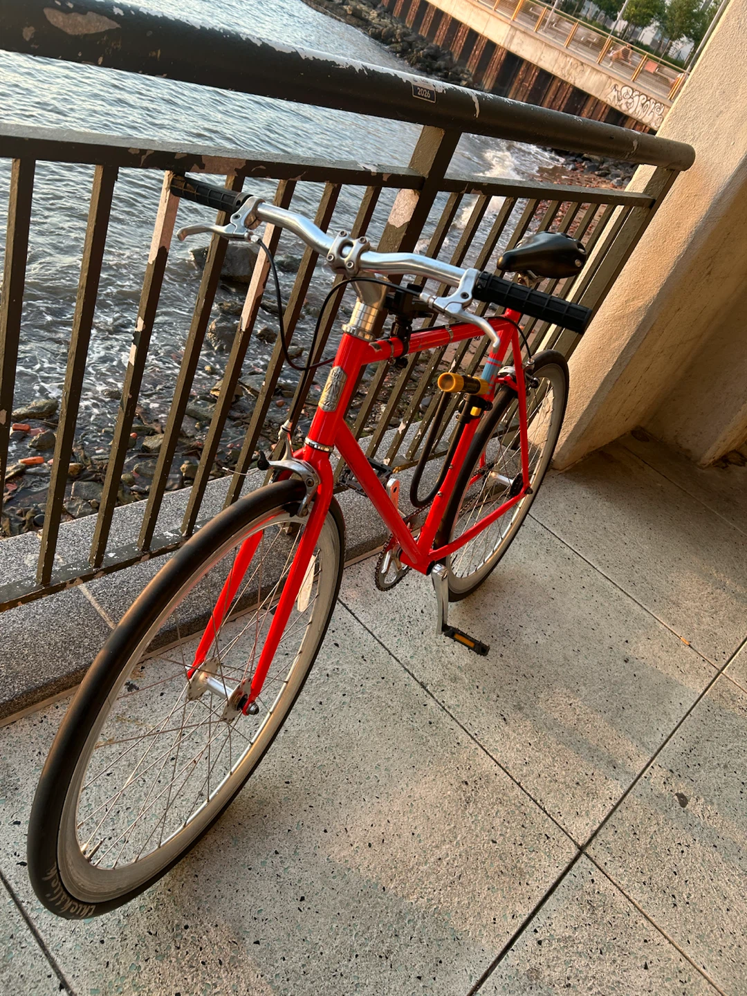 Red Fuji fixie - photo 2