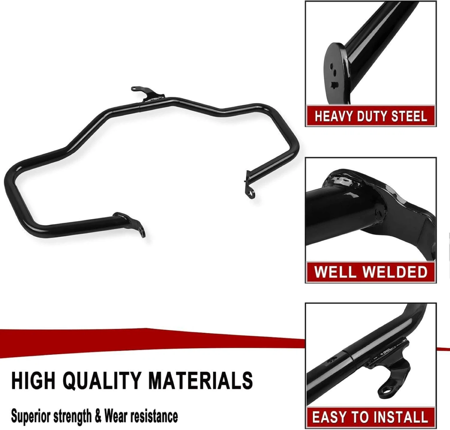 BMW R18 Engine Guard Bar (Black) - BN - photo 4