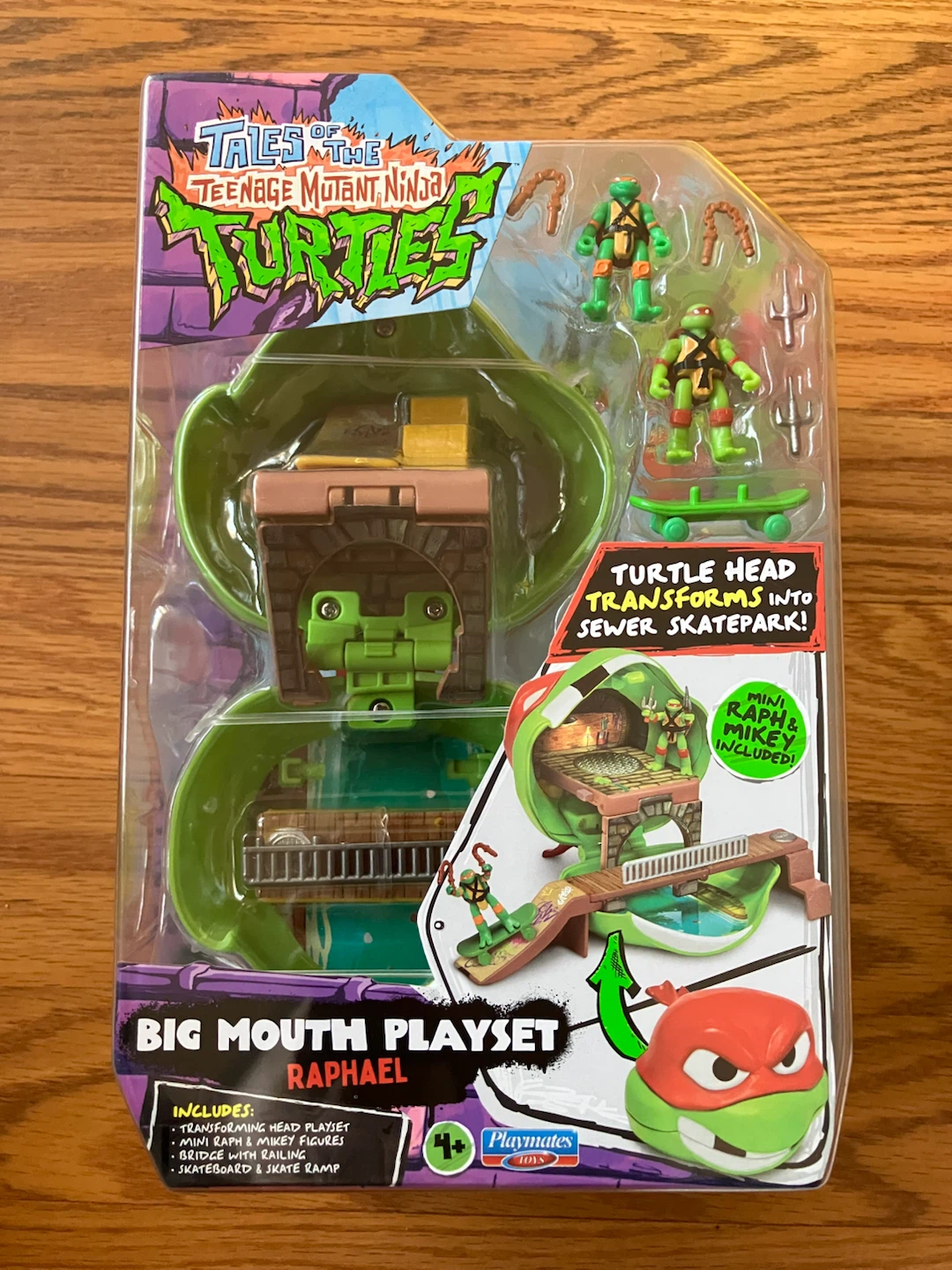 Teenage Mutant Ninja Turtles Big Mouth Playset Raphael