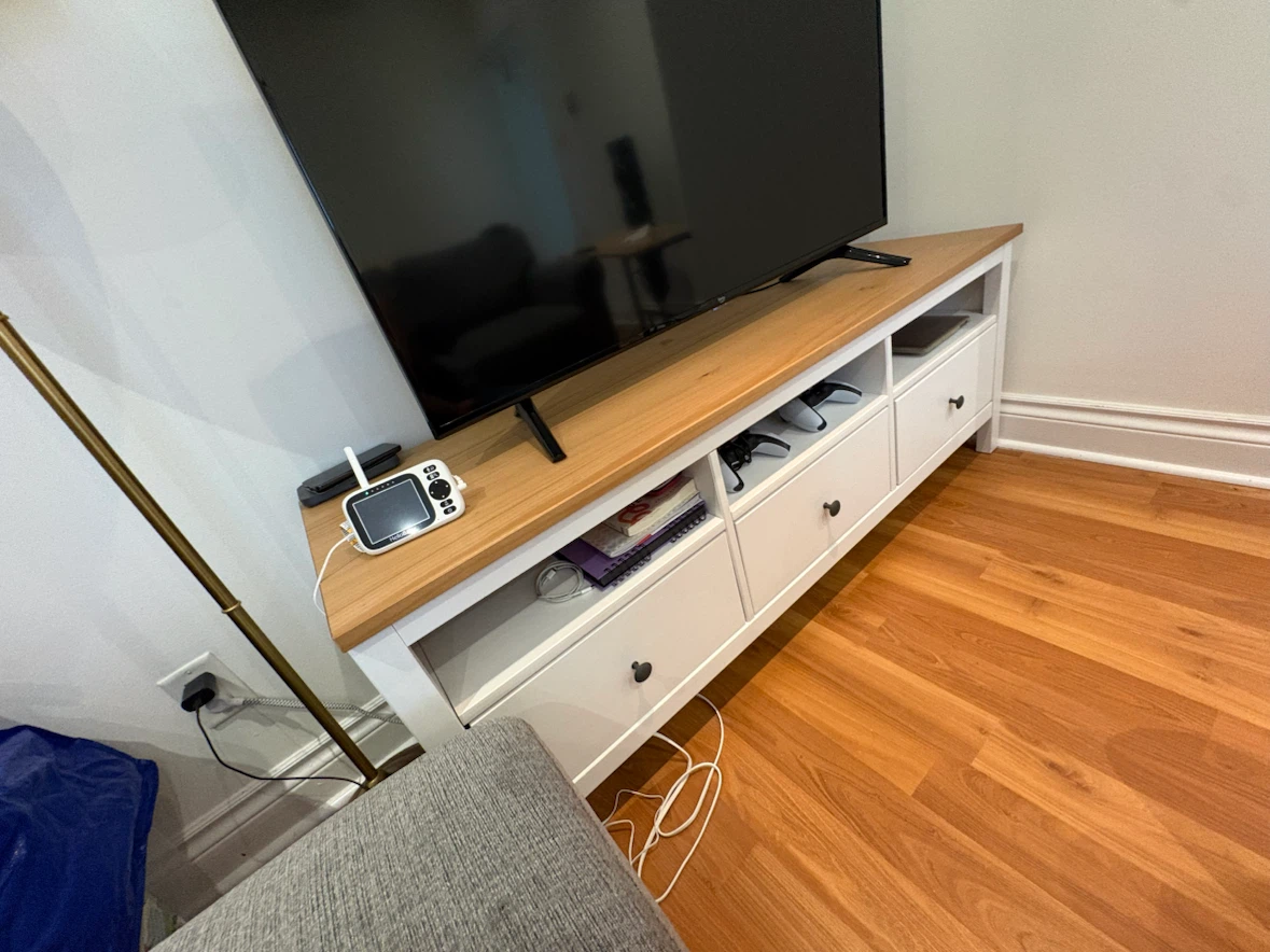 IKEA HEMNES TV Stand / Console – White - photo 2