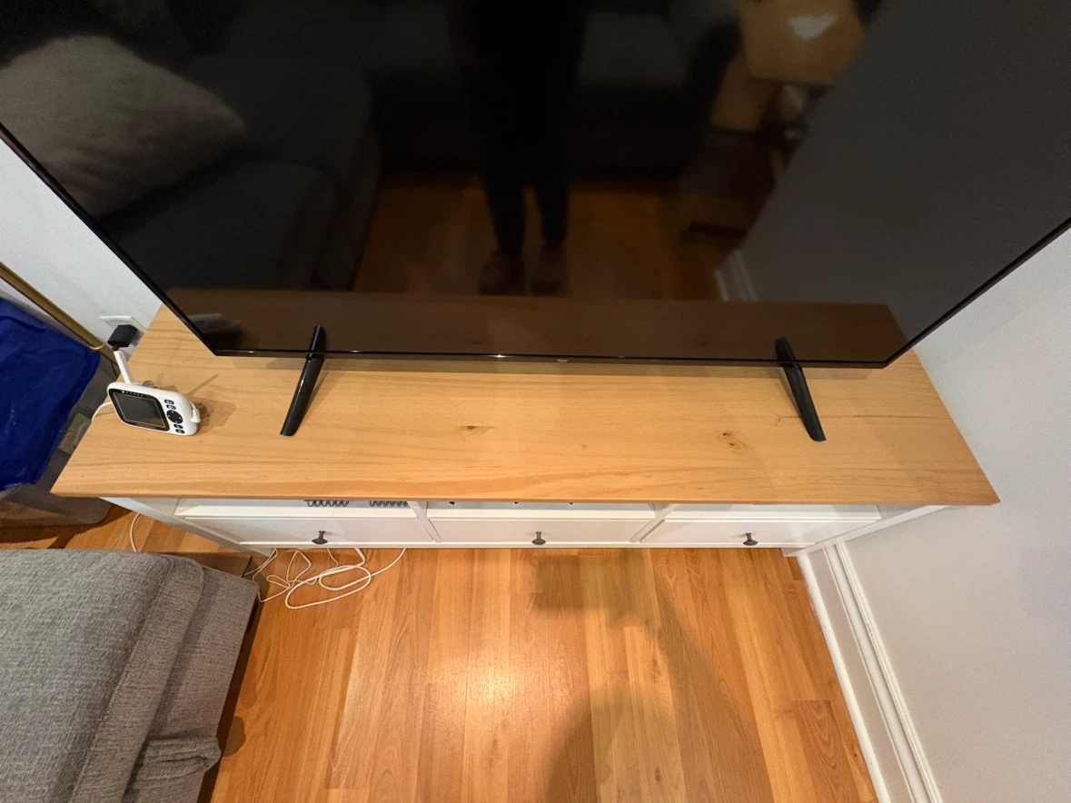 IKEA HEMNES TV Stand / Console – White - photo 4