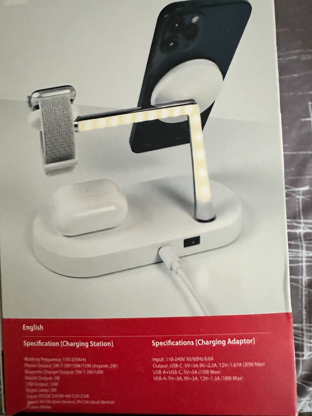 4-in-1 Wireless Charging Station - photo 2