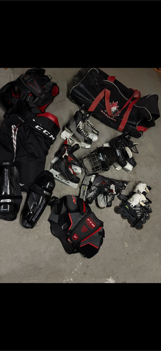 Hockey Gear Bundle - Bauer, CCM, Easton
