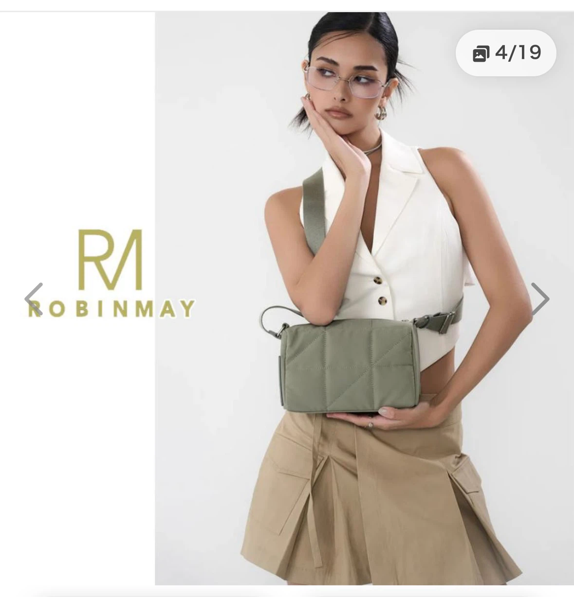 Robinmay Quilted Crossbody Bag