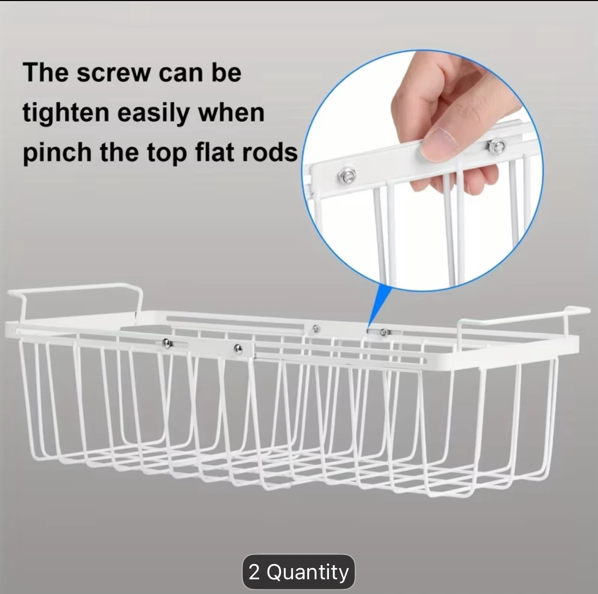 Freezer Organizer Bins 2 pcs - photo 3