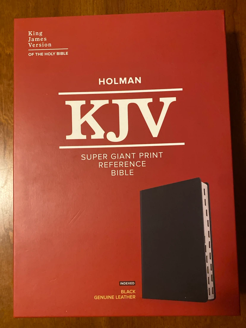 Holman KJV Super Giant Print Reference Bible