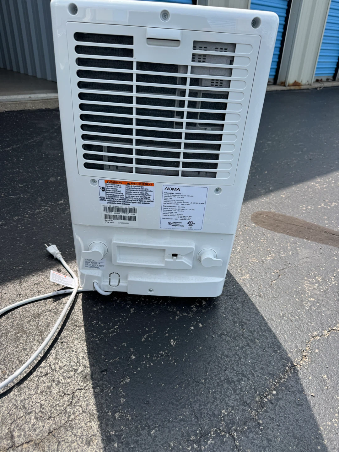 NOMA Dehumidifier - photo 2
