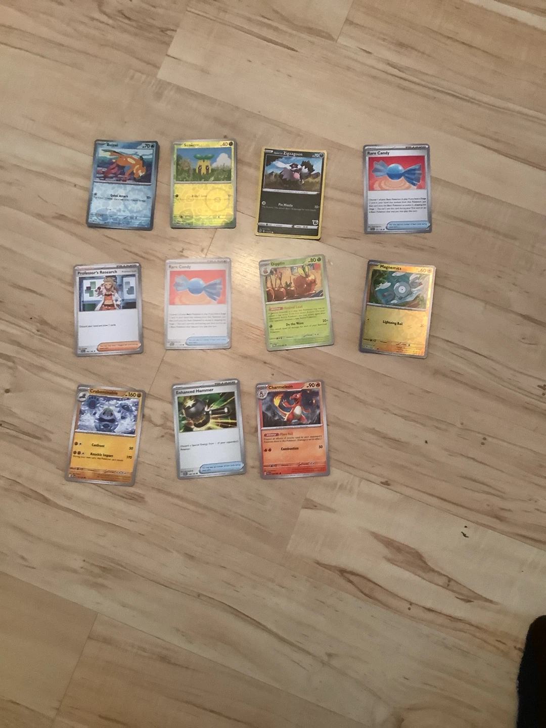 Assorted Pokémon Trading Cards