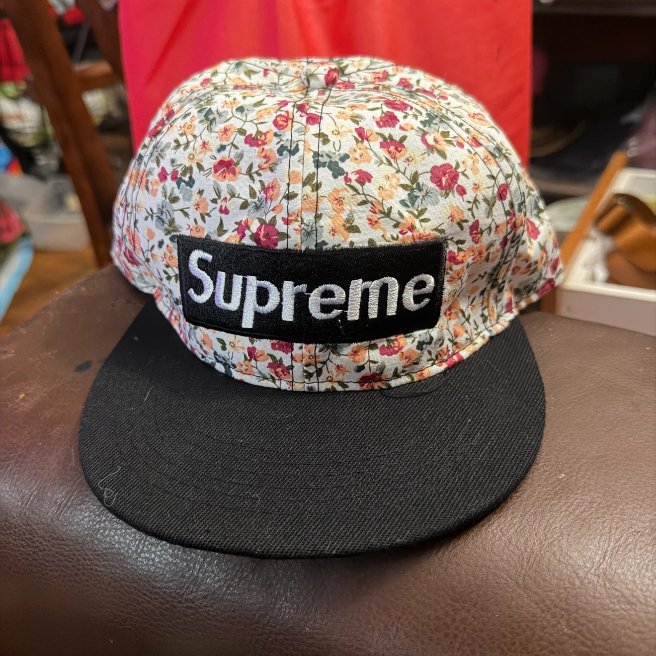 Supreme Floral Snapback Hat