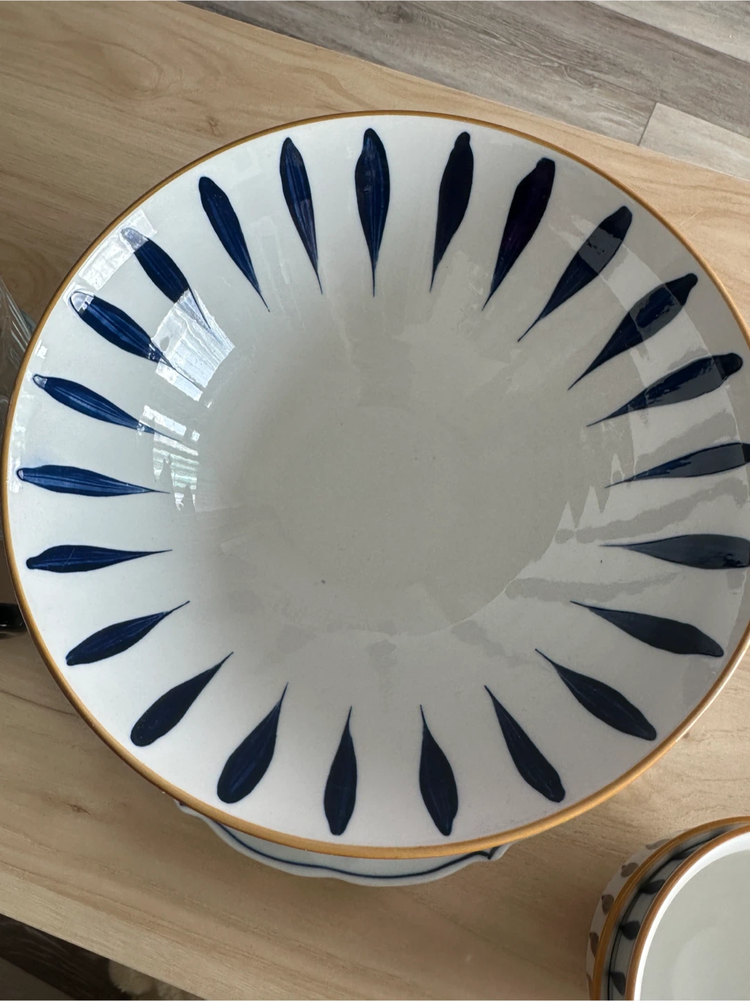 Mismatched dinnerware set Royal Blue Japan - photo 3
