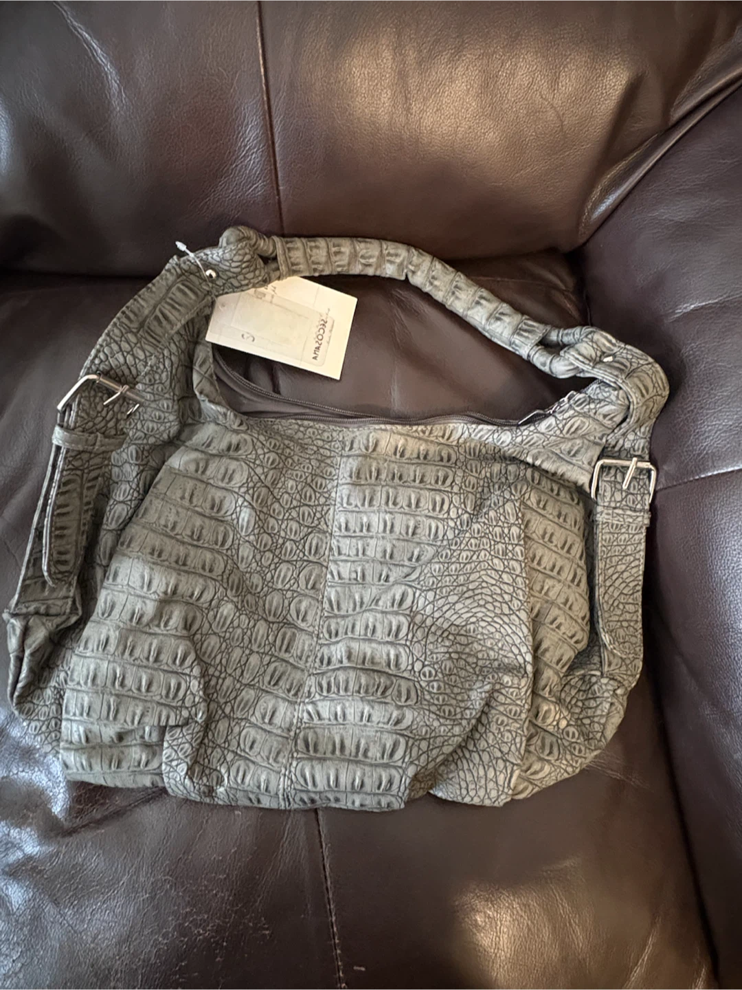 Gray Shoulder Bag - photo 2